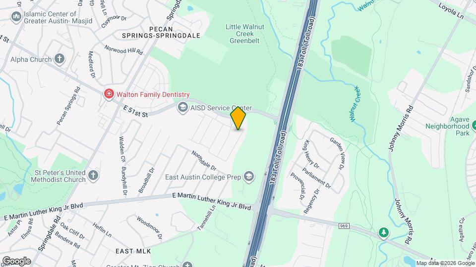 5336 Krueger Ln Map and Location Details