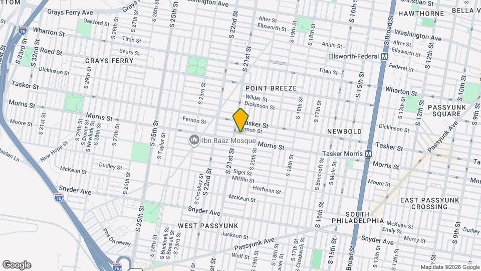 2050 Mountain St Map and Location Details