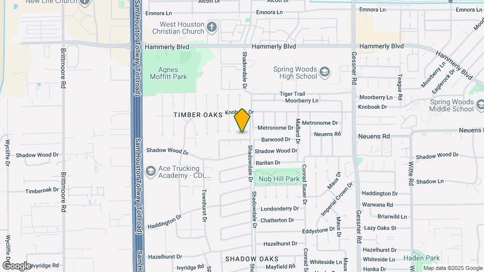10410 Barwood Dr Map and Location Details