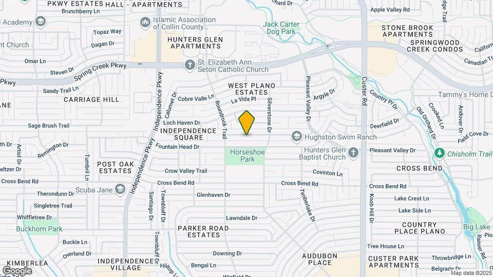 2508 Chamberlain Dr Map and Location Details