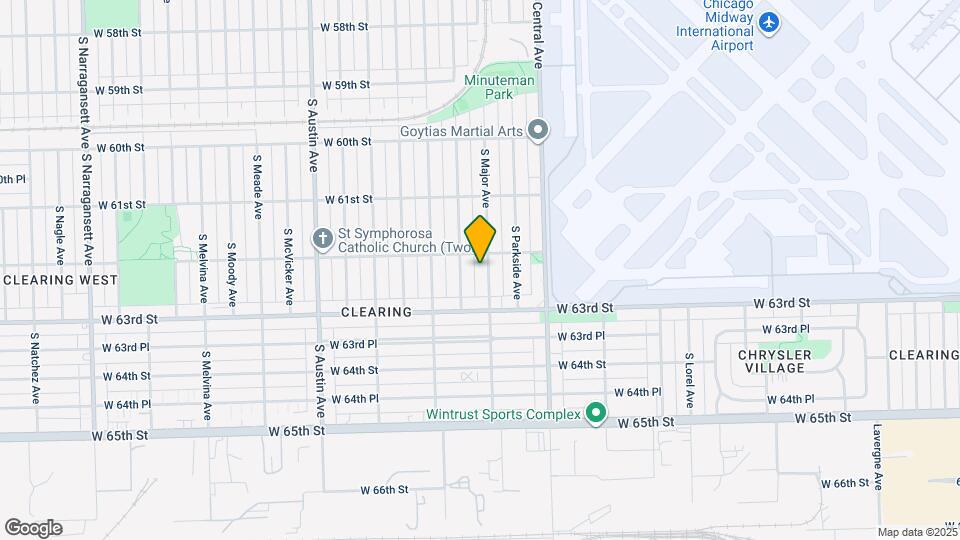 6212 S Major Ave Map and Location Details