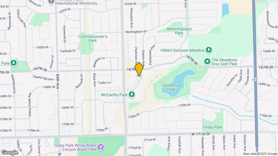 16719 Paxton Ave Map and Location Details