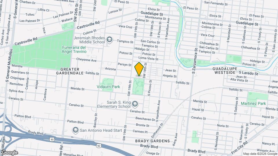 10647 Nye St Map and Location Details