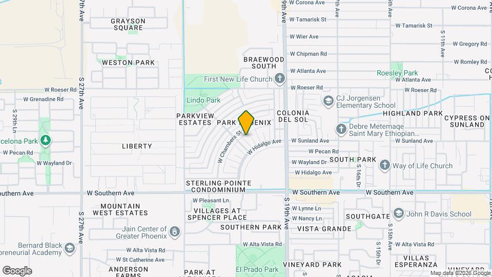 5610 S 20th Ln, Unit 6449-17 Map and Location Details
