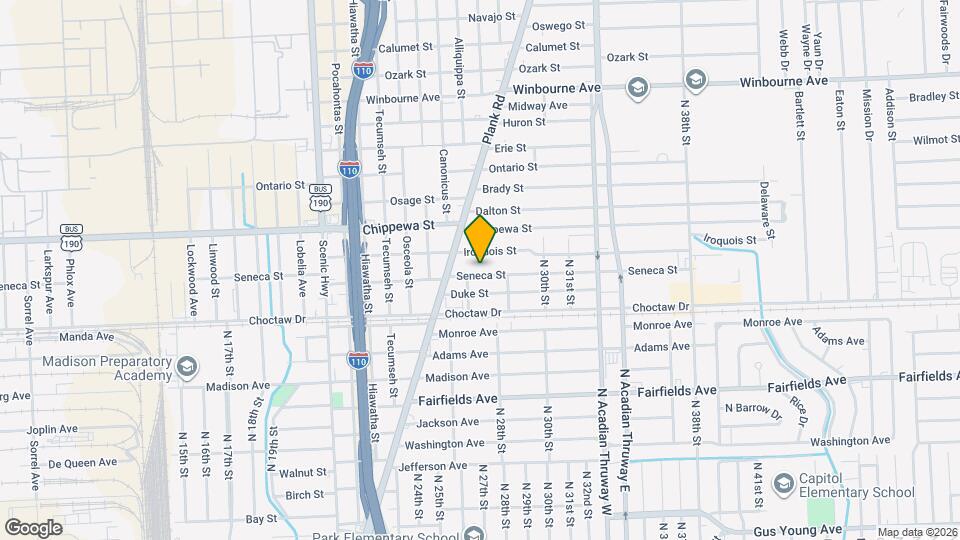 2645 Seneca St Map and Location Details