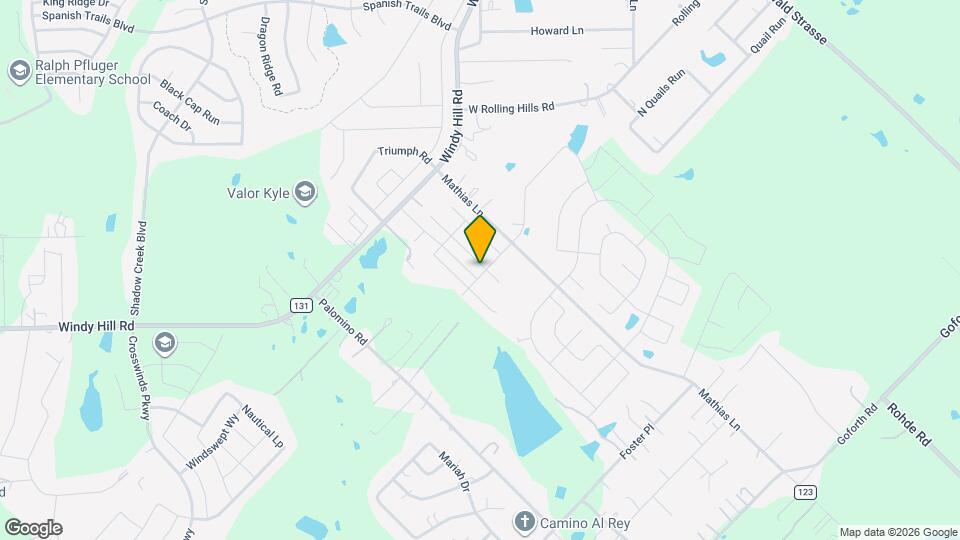 296 Cherry Laurel Ln Map and Location Details