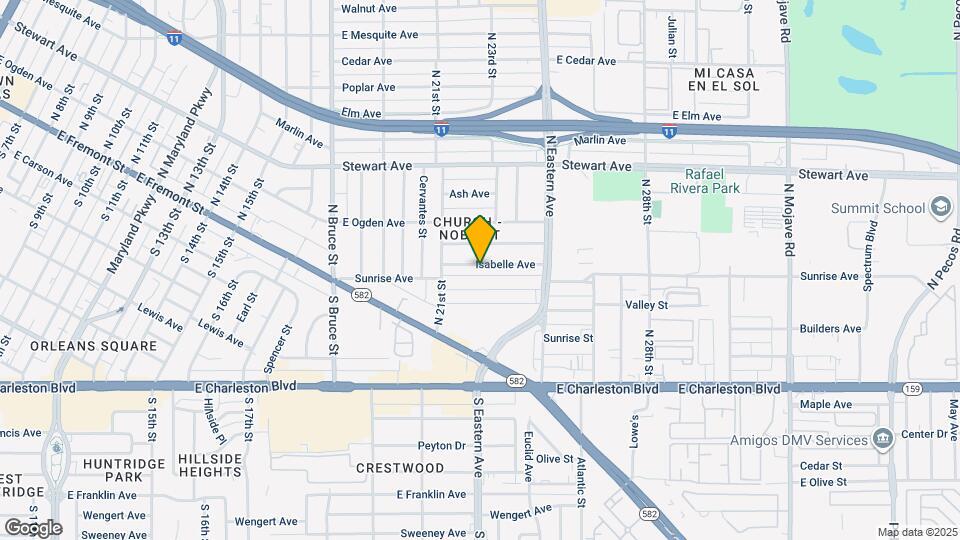 2204 Isabelle Ave Map and Location Details