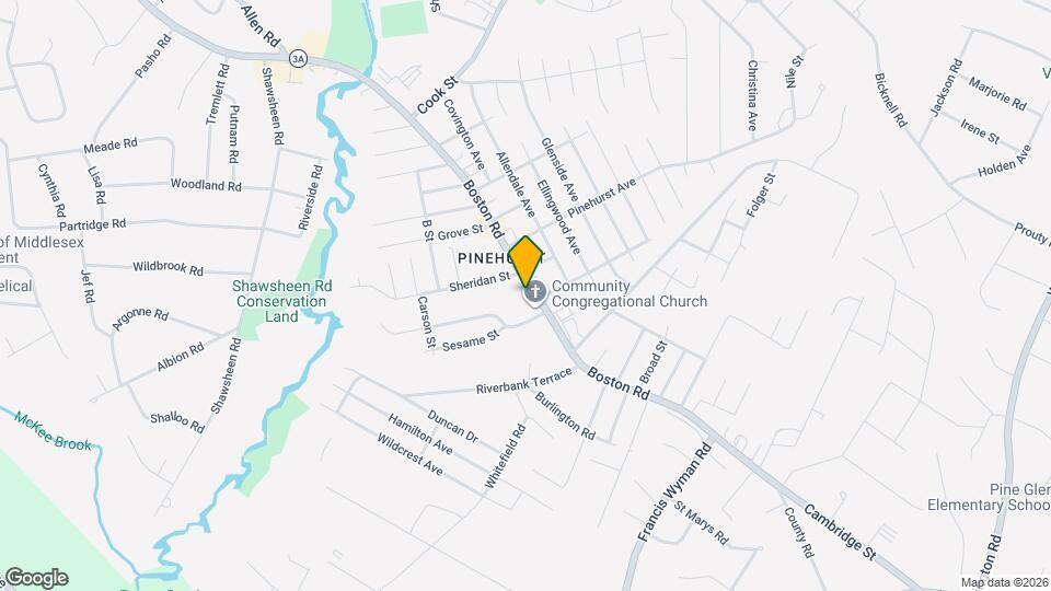 801 Boston Rd, Unit 801 boston rd Mapa y Detalles de la Ubicación