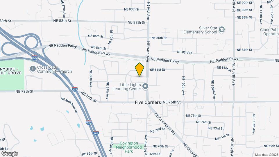 9309 NE 81st St Map and Location Details