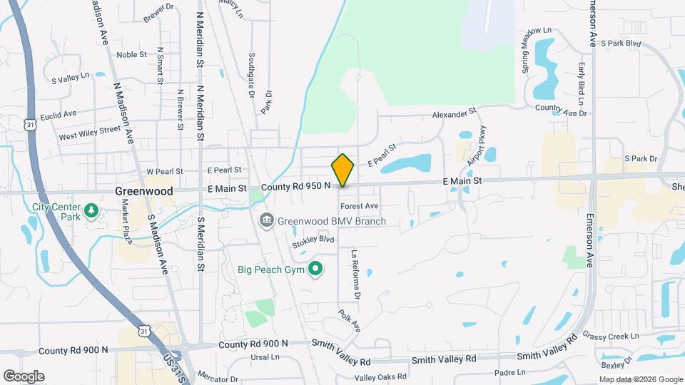 501 E Main St Map and Location Details