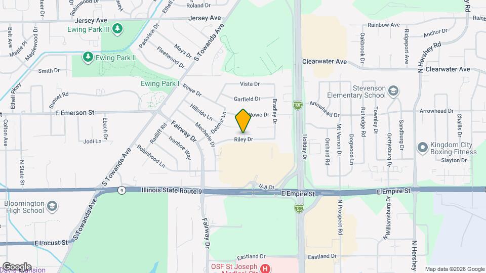 318 Riley Dr Map and Location Details