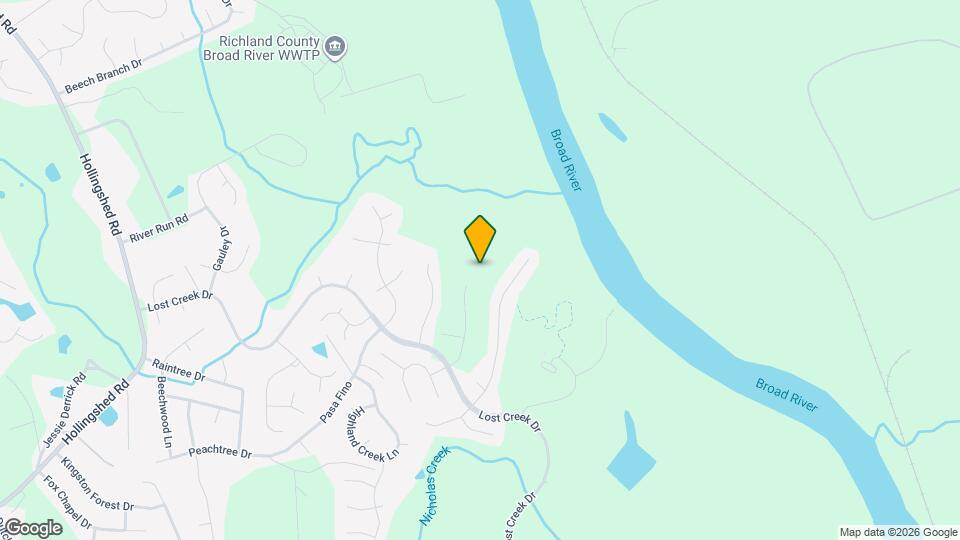 208 Winding Chestnut Dr Mapa y Detalles de la Ubicación