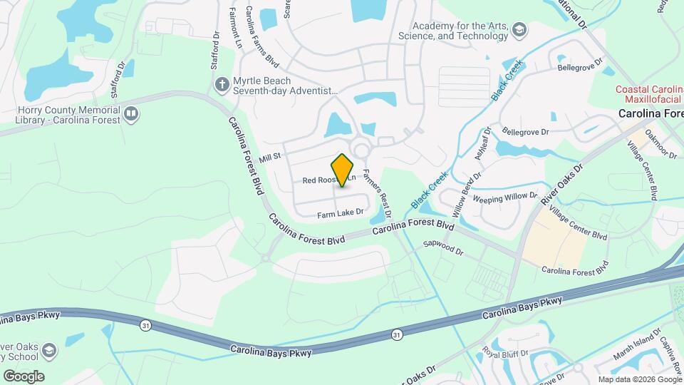 4529 Farm Lake Dr Map and Location Details