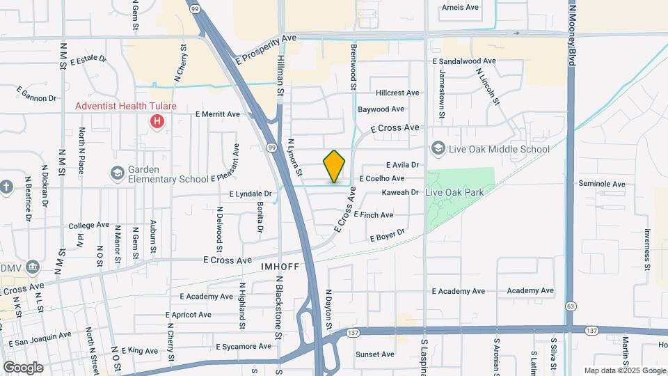 1364 E Carmelo Ave Map and Location Details