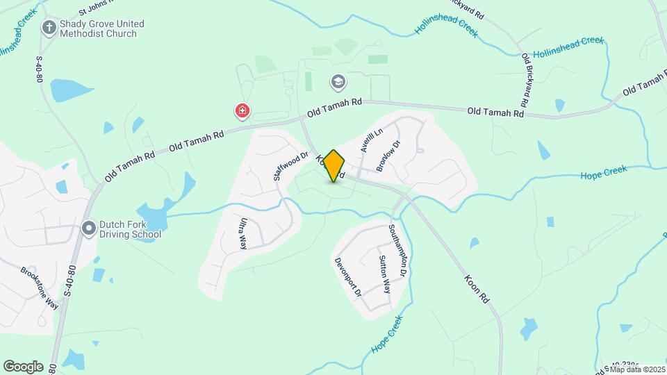 538 Glenmanor Dr Map and Location Details