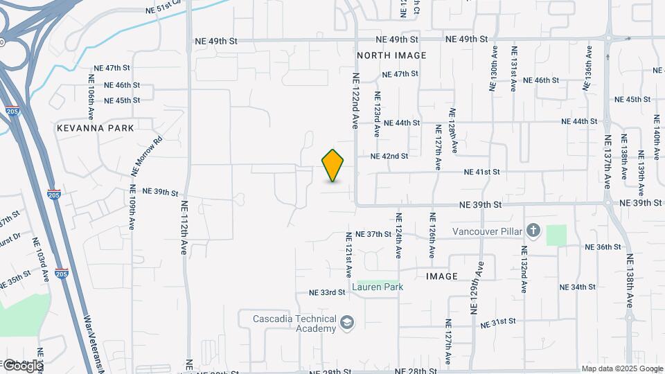12020 NE 40th Cir Map and Location Details