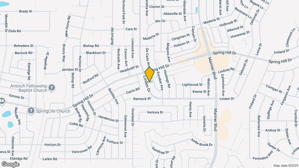 11624 Linden Dr Map and Location Details