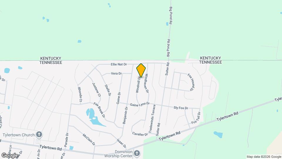 3753 Windmill Dr Map and Location Details