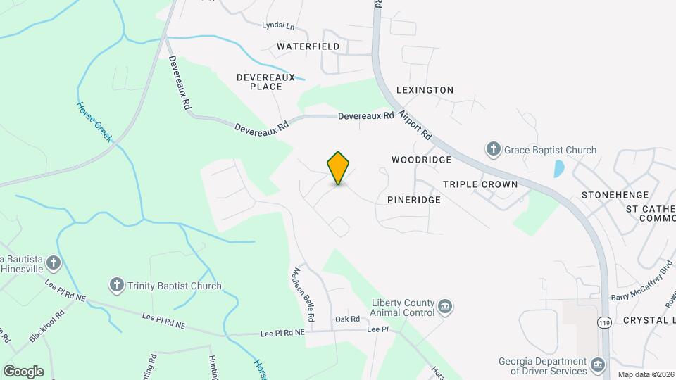 1597 Longleaf Ct Map and Location Details
