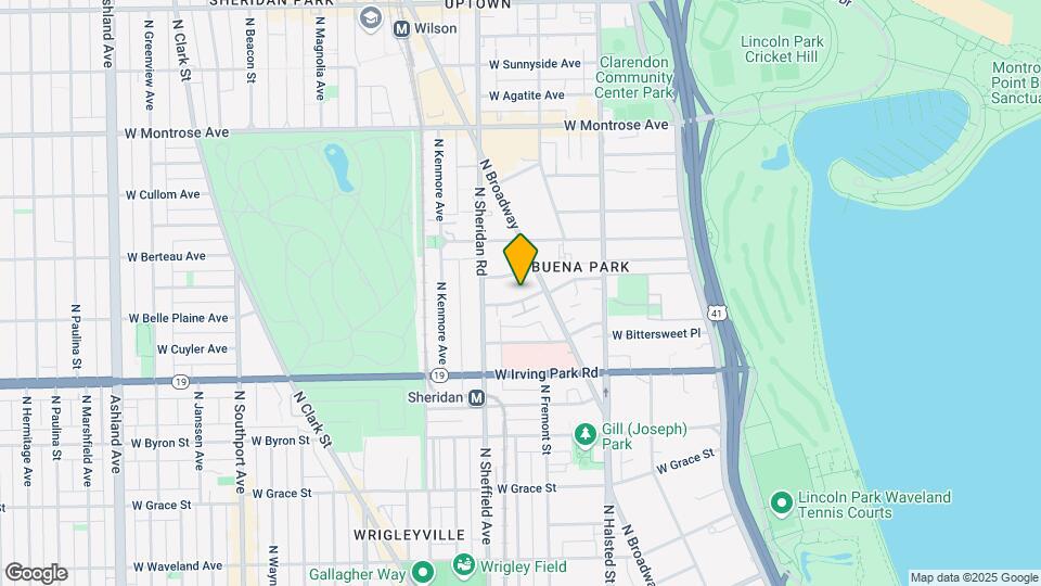 920 W Belle Plaine Ave Map and Location Details