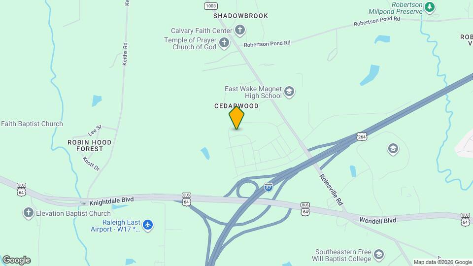 840 Hilton Pk Lp Map and Location Details