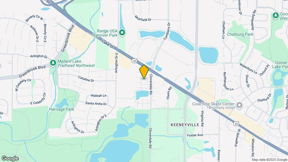 5565 Cambridge Way Map and Location Details