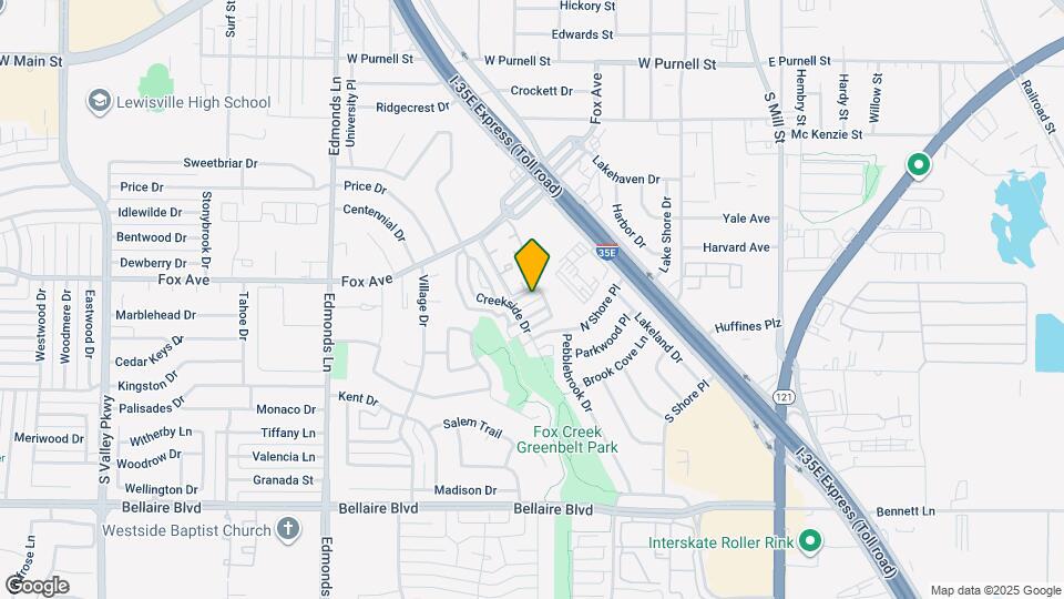 708 Woodbend Dr Map and Location Details