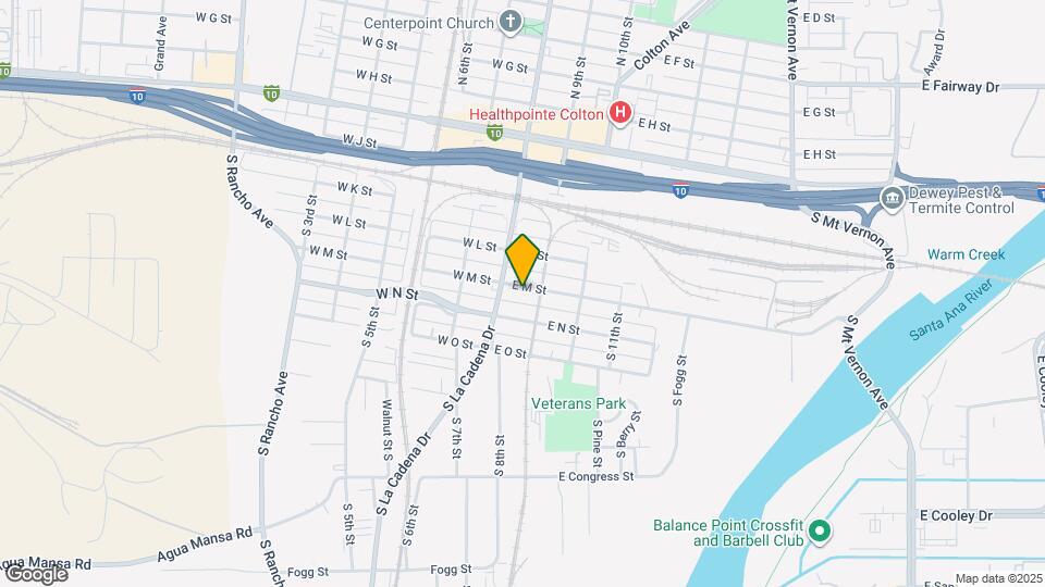 162-164 E M St Map and Location Details