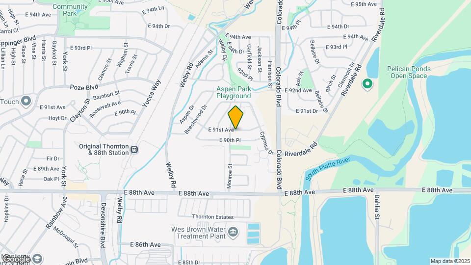 3618 E 91st Ave Map and Location Details