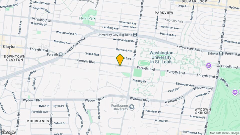 7046 Forsyth Blvd, Unit 1W Mapa y Detalles de la Ubicación