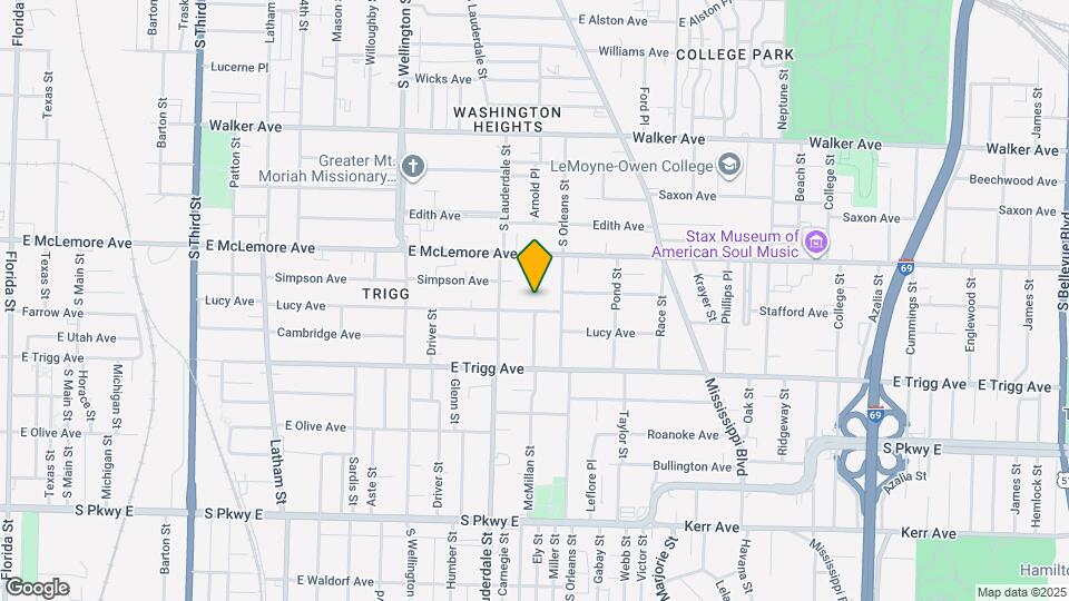 602 Lucy Ave Map and Location Details