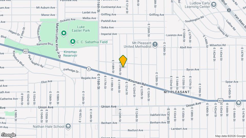 3321 E 119th St Map and Location Details
