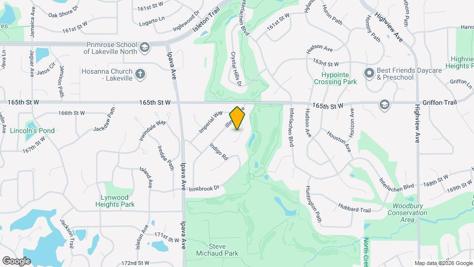 16634 Imperial Ct Map and Location Details