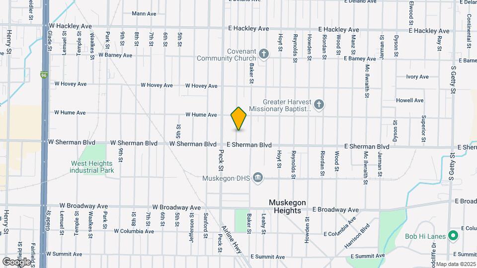 2532-2534 Maffett St Map and Location Details