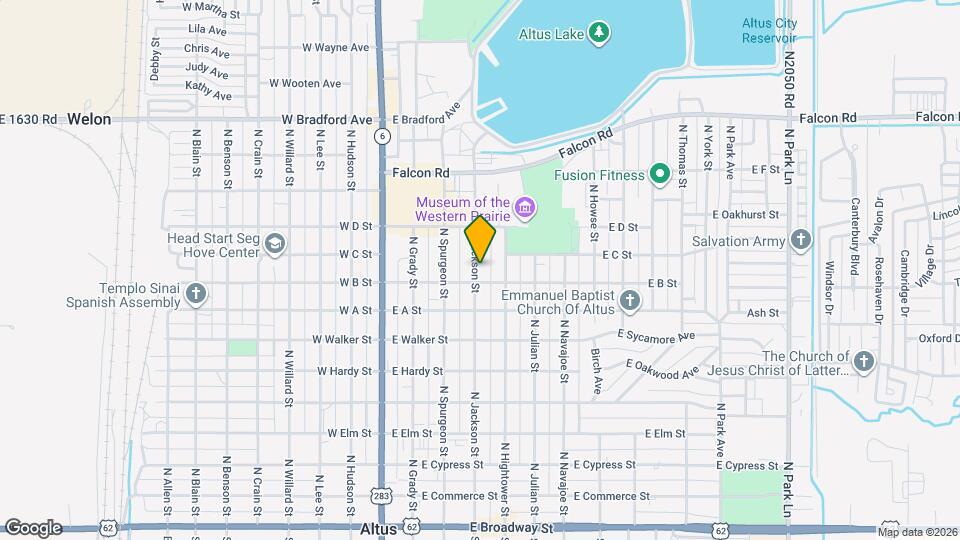906 N Jackson St Mapa y Detalles de la Ubicación