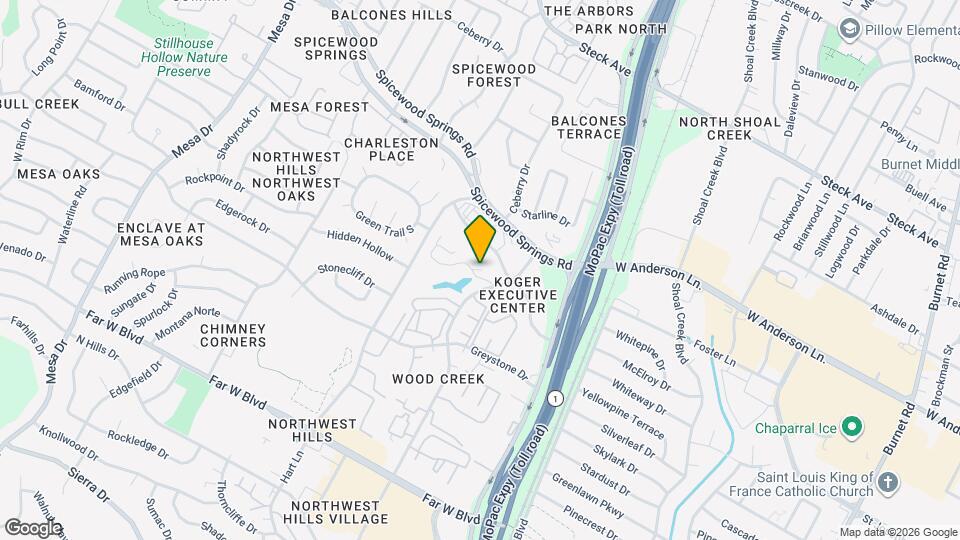 7630 Wood Hollow Dr, Unit 152 Map and Location Details