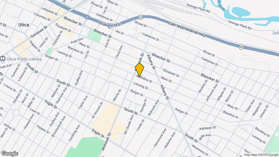 710 Blandina St Mapa y Detalles de la Ubicación
