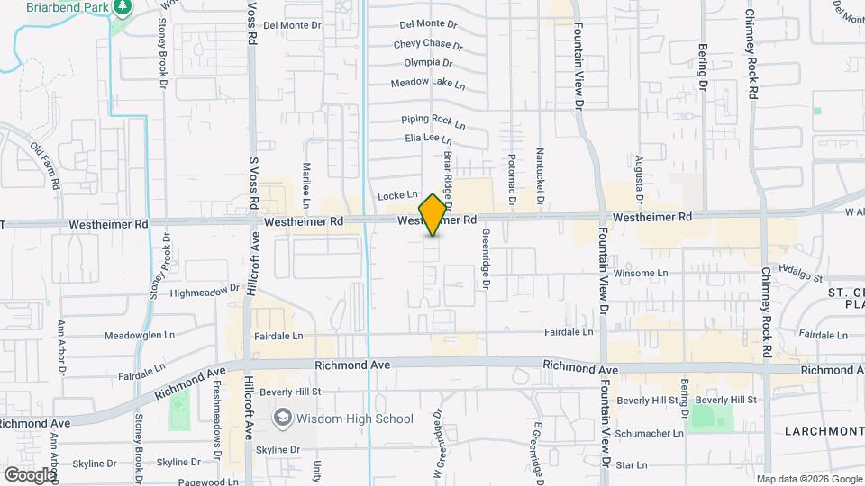 2727 Briarhurst Dr, Unit 15 Map and Location Details