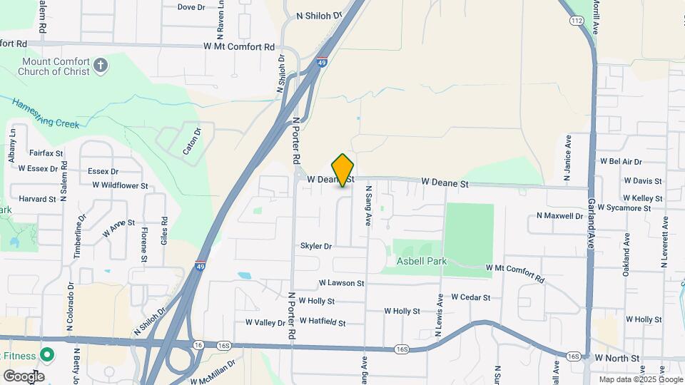 1717-1731 N Willowbrook Dr Map and Location Details