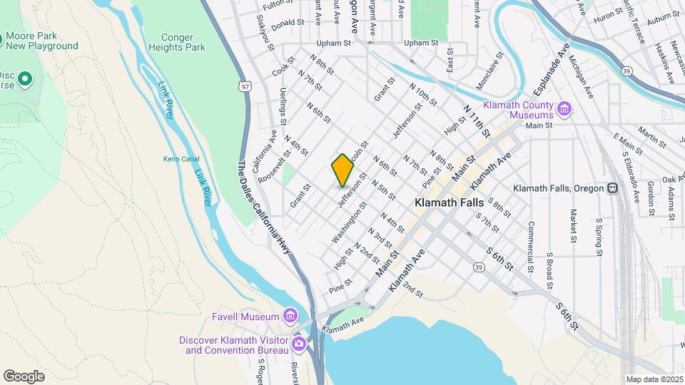 327 Jefferson St Map and Location Details