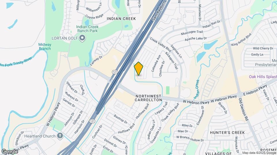 4105 Comanche Dr Mapa y Detalles de la Ubicación