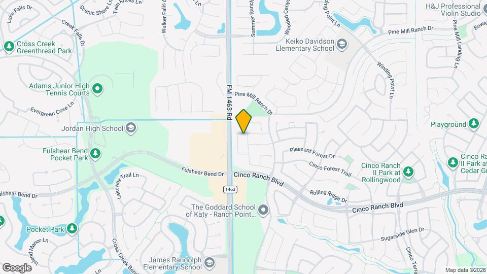 28807 Mayes Bluff Dr Map and Location Details