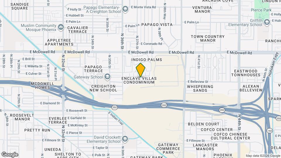 1225 N 36th St Mapa y Detalles de la Ubicación