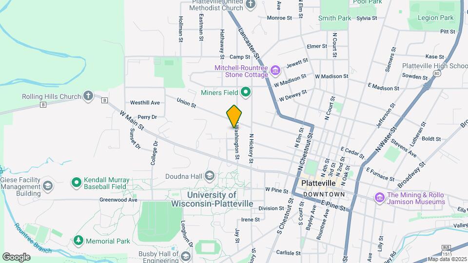 340 Washington St Map and Location Details