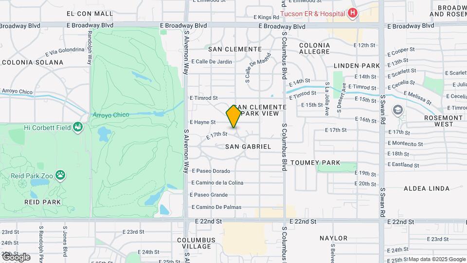 540 S Irving Ave Map and Location Details