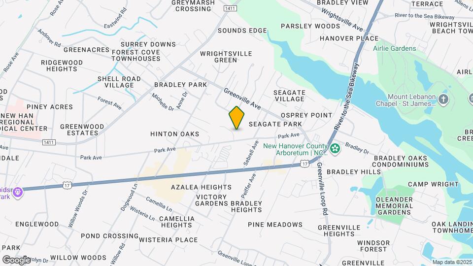 2319 Boardwalk Ave Map and Location Details