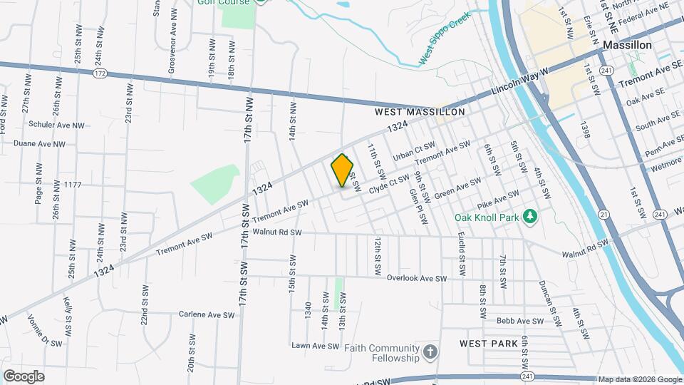 1227 Tremont Ave SW Map and Location Details