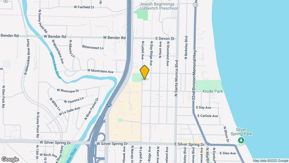 5940 N Lydell Ave Map and Location Details