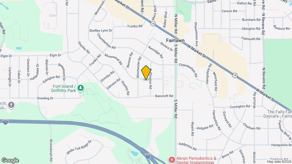 2888 Morewood Rd Map and Location Details