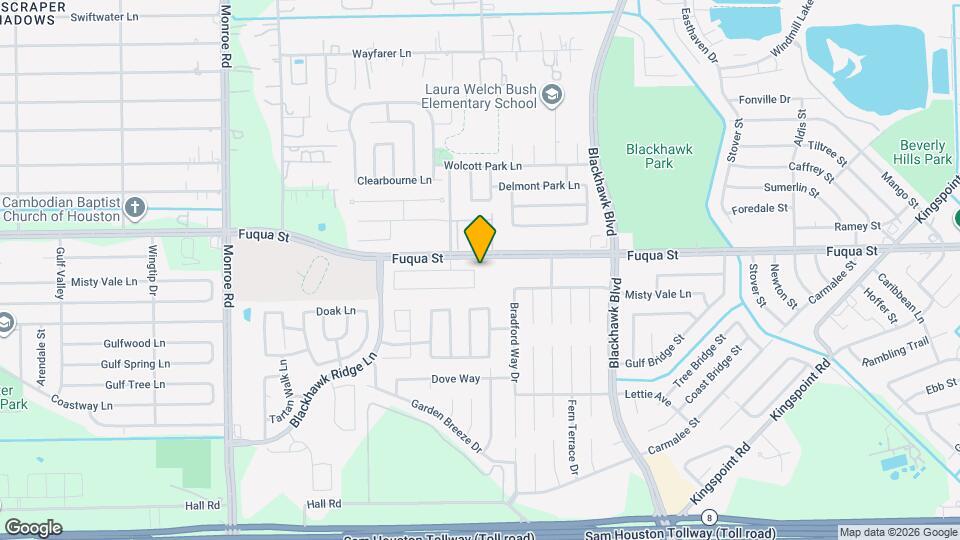 10707 Fuqua Glen Ln Map and Location Details